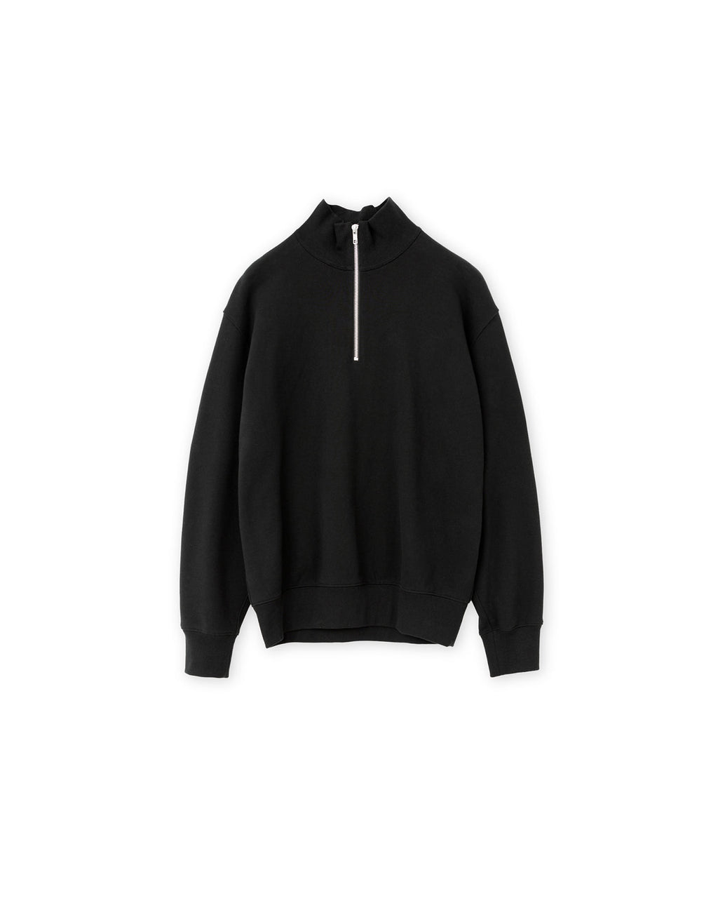 Brownyard - Soft Sweat Half Zip Up (Black) product image 4 | TRAB K-Fashion Australia