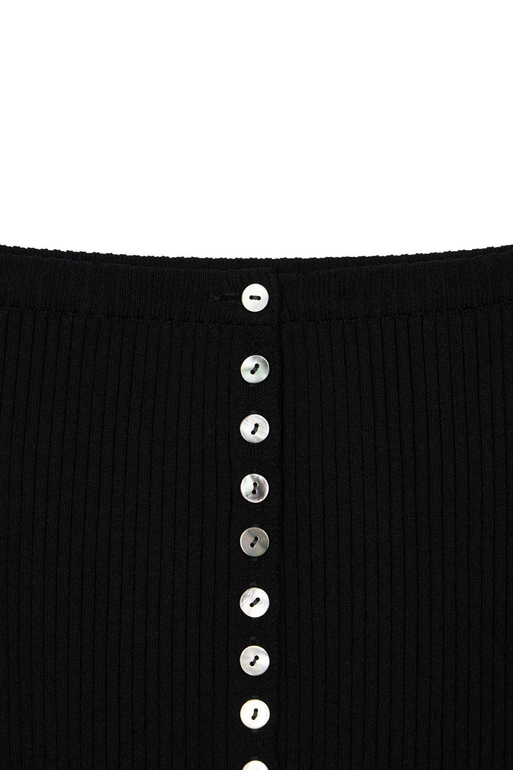 Deinet - Deinet Button Point Top (Black) product image 13 | TRAB K-Fashion Australia