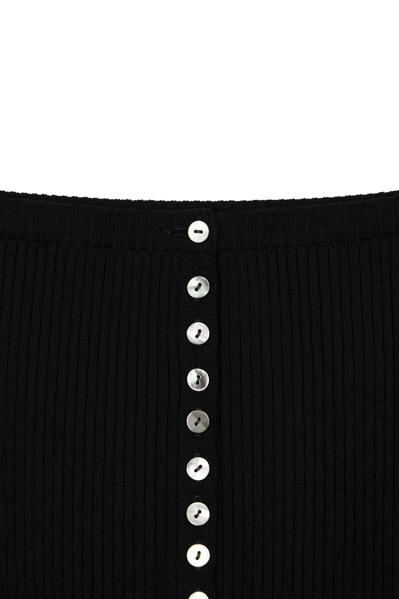 Deinet - Deinet Button Point Top (Black) product image 13 | TRAB K-Fashion Australia
