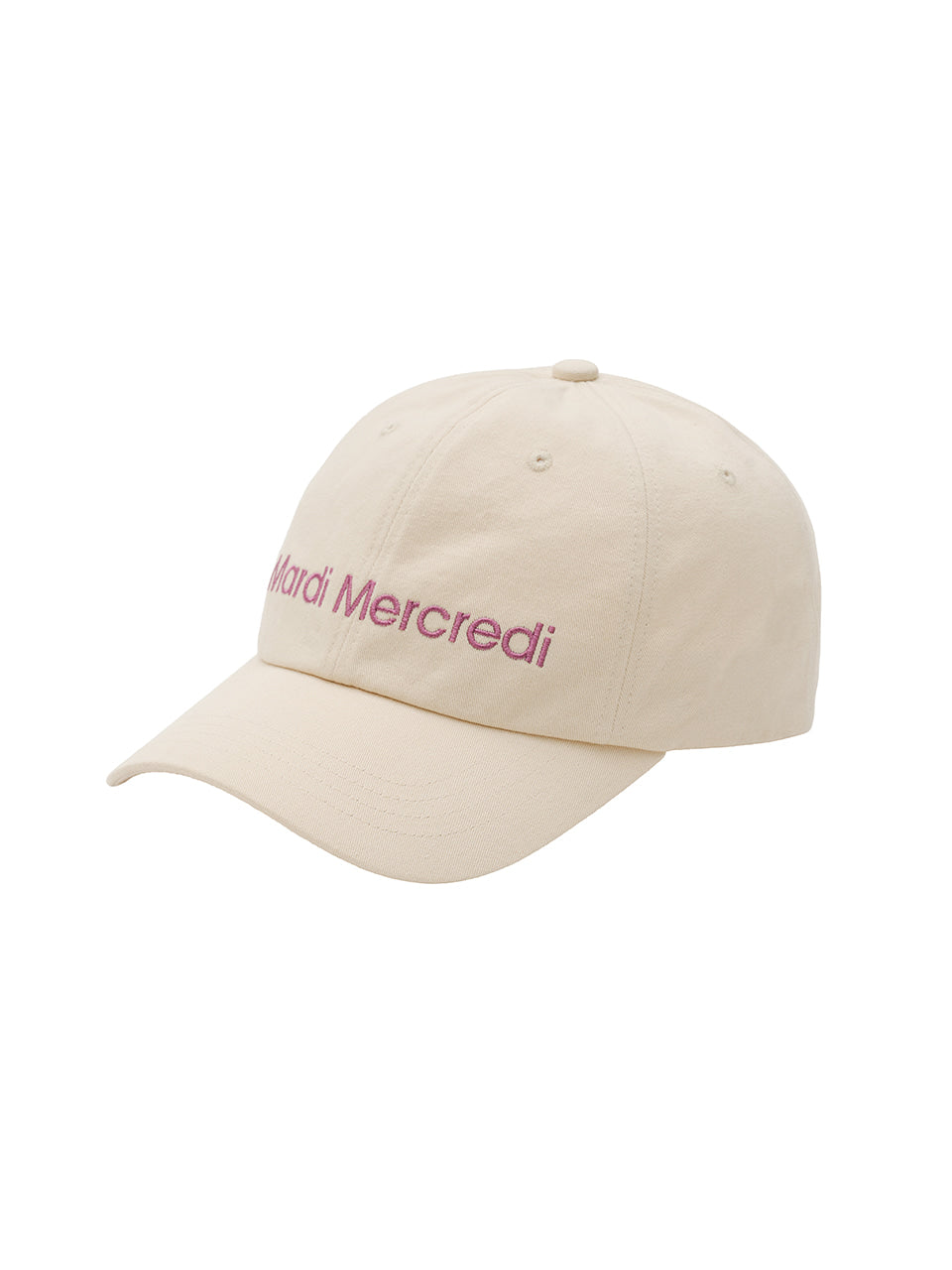 Mardi Mercredi - Cap Mardi Mercredi Logo (Cream Lilac) product image 1 | TRAB K-Fashion Australia