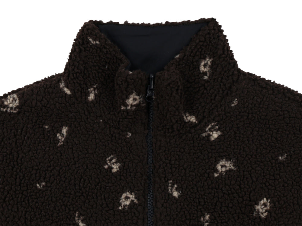 Coyseio - Petal Reversible Fleece Jacket (Brown) product image 25 | TRAB K-Fashion Australia
