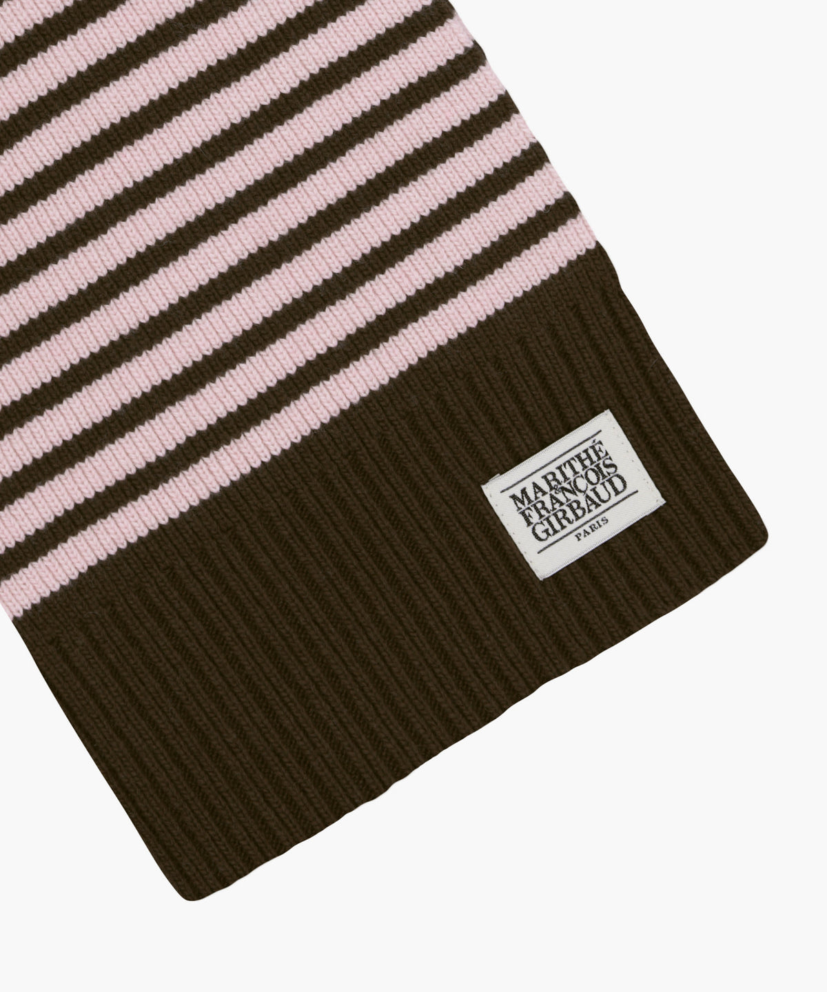 Marithe & Francois Girbaud - Classic Logo Knit Muffler (Pink) product image 3 | TRAB K-Fashion Australia