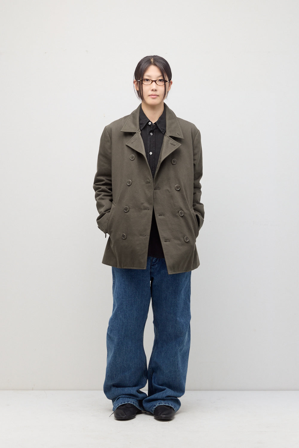 Hatchingroom - Pea Coat (Khaki) product image 7 | TRAB K-Fashion Australia