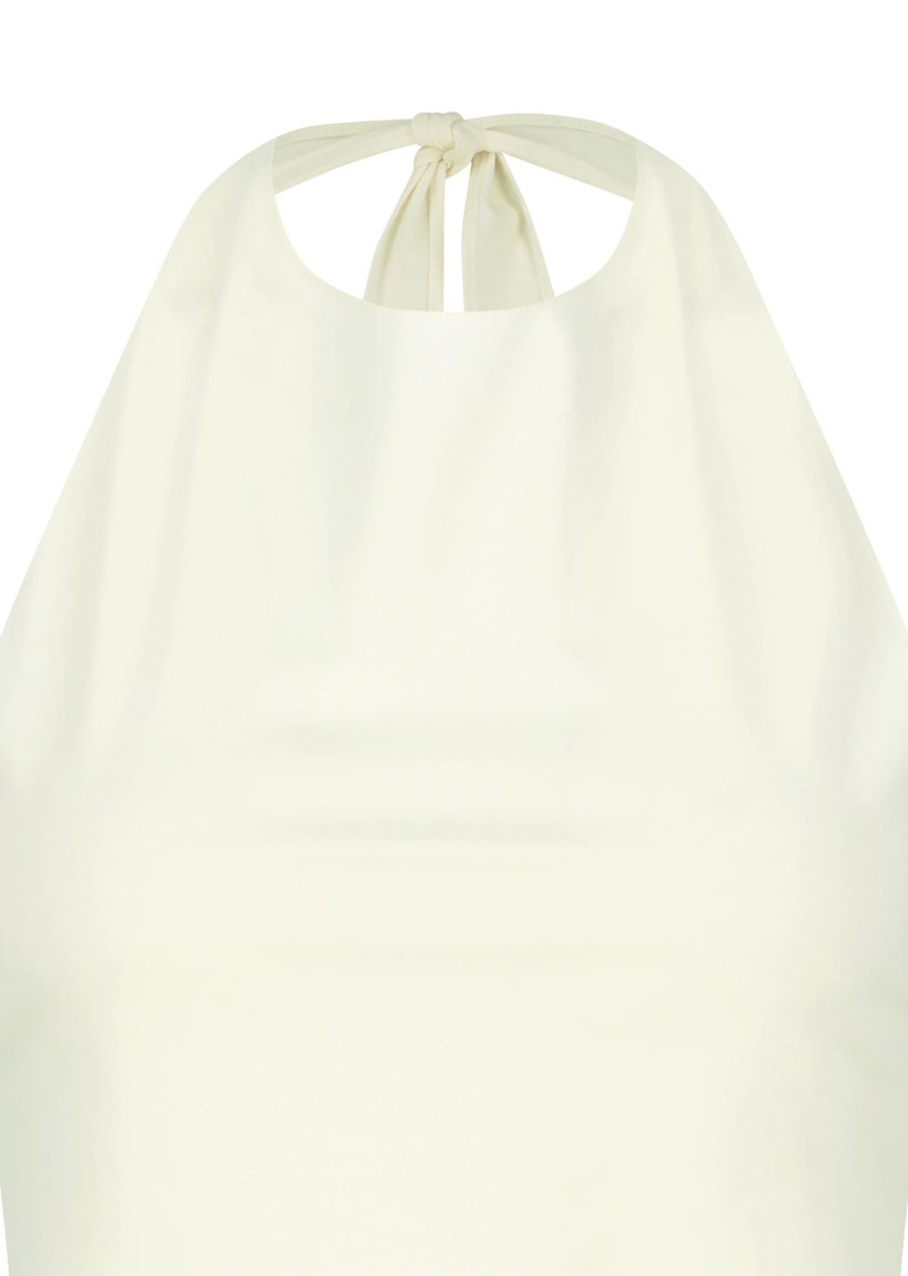 Amomento - Jersey Halter Neck Top (Ivory) product image 7 | TRAB K-Fashion Australia