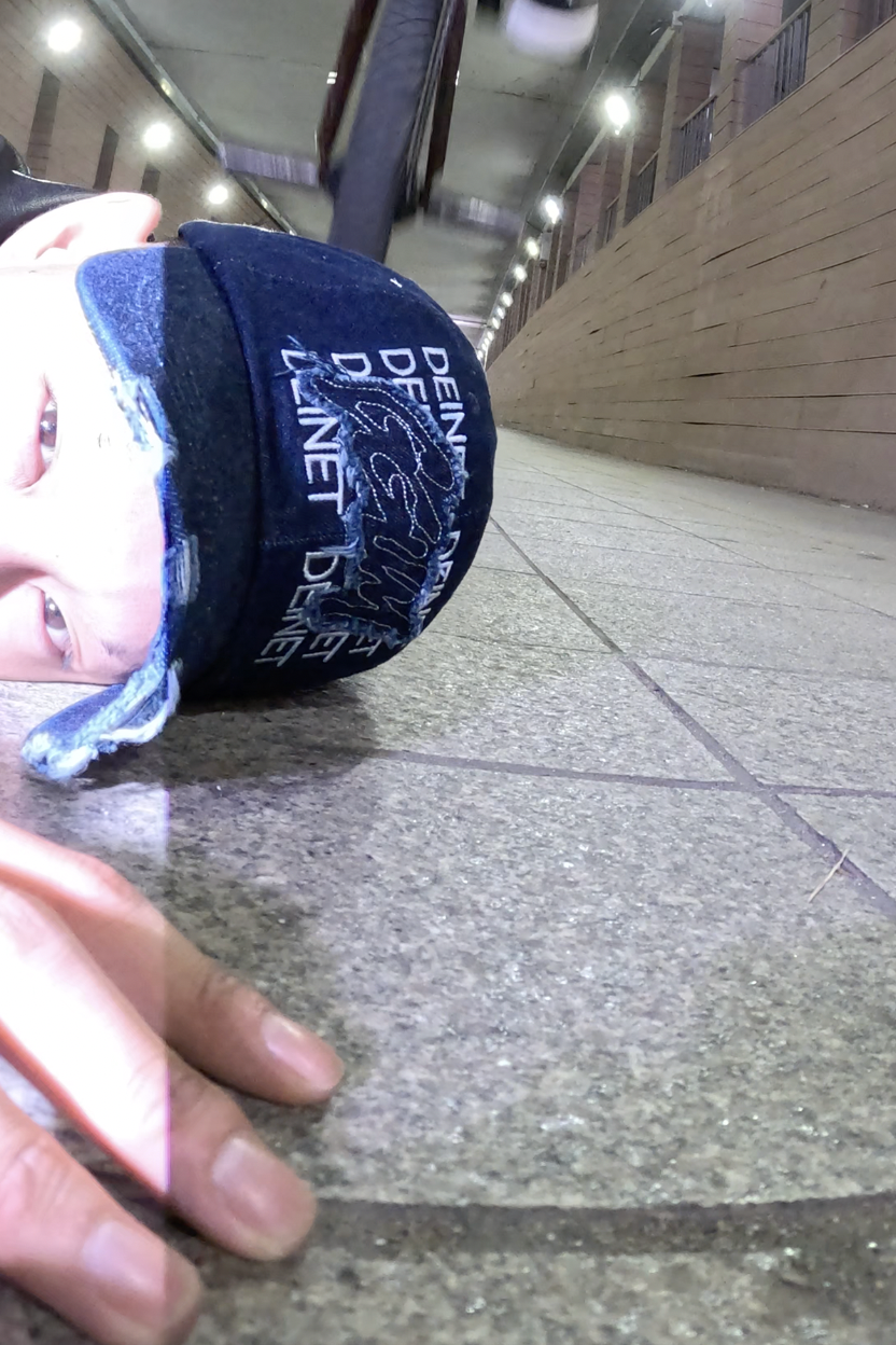 Deinet - [ggum X Deinet] Ballcap (Blue) product image 1 | TRAB K-Fashion Australia