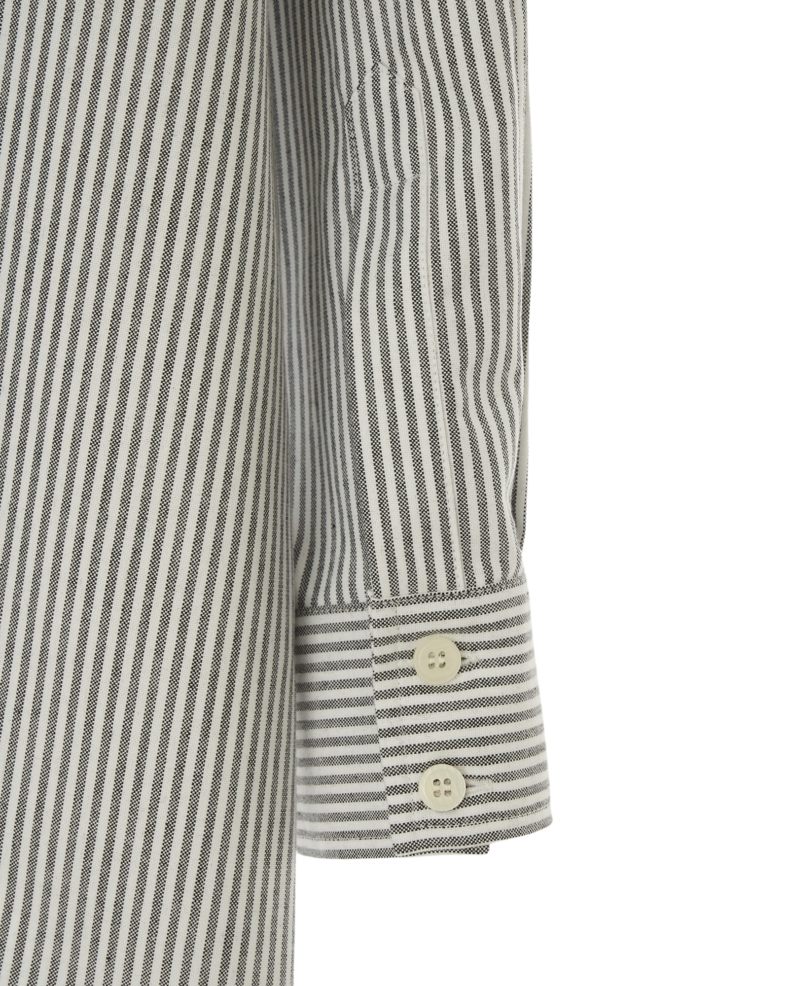 Kimhe Kim - Striped Kimhekim Label Shirt (Black) product image 5 | TRAB K-Fashion Australia