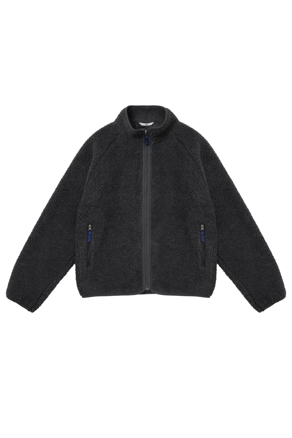 STU - Fleece Zip-Up Jacket In (Charcoal) product image 12 | TRAB K-Fashion Australia