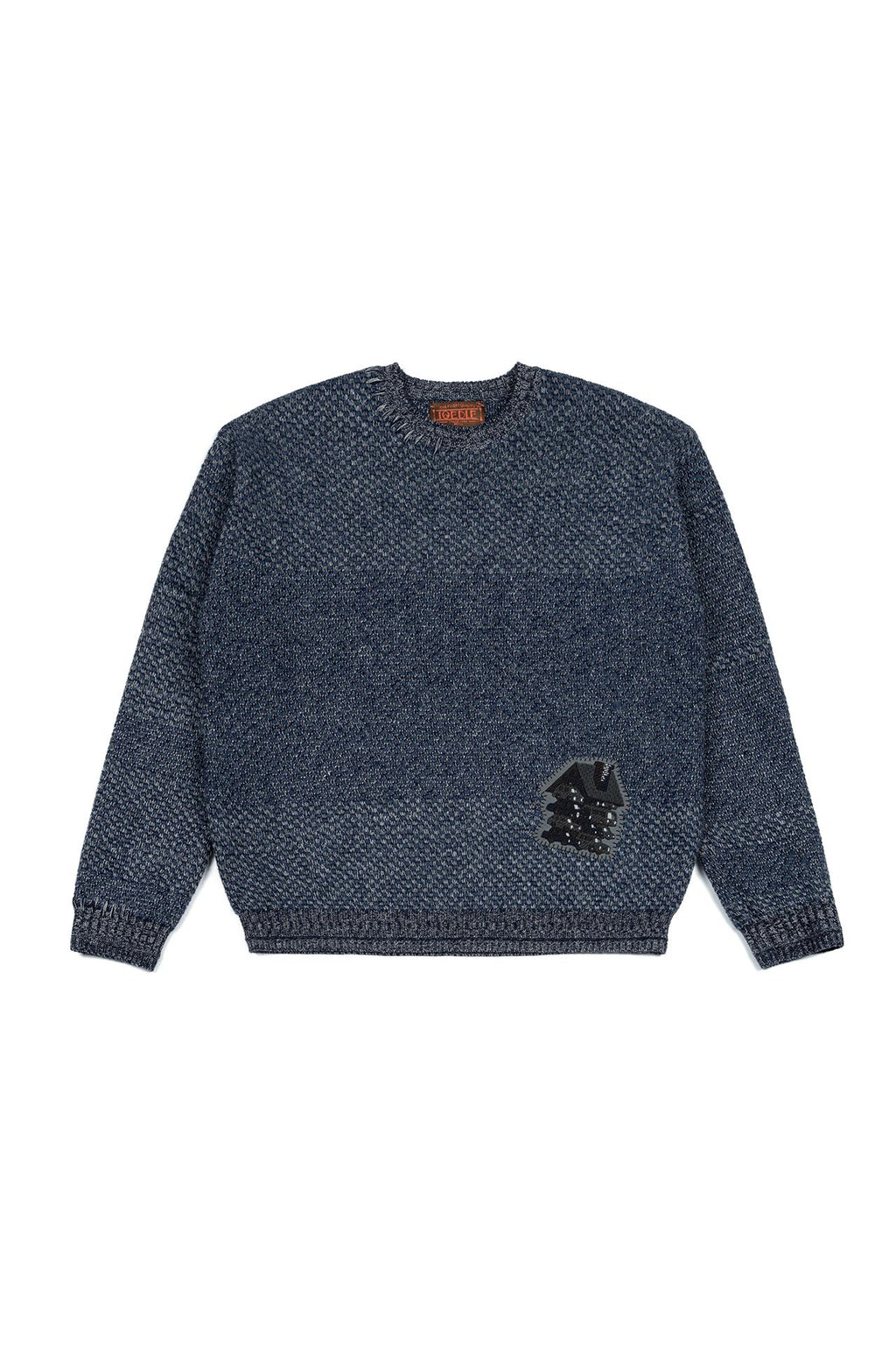 Ioedle - Car Zip Knit (Navy) product image 2 | TRAB K-Fashion Australia