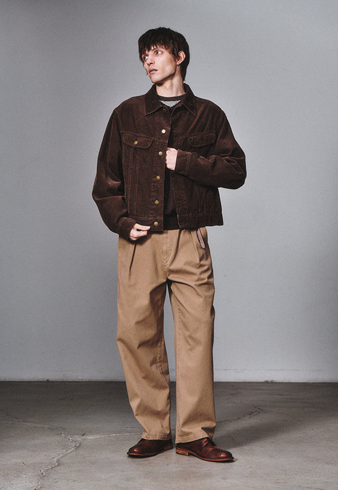 Art if acts - Garment Washed Corduroy Trucker (Vintage Wood) product image 4 | TRAB K-Fashion Australia