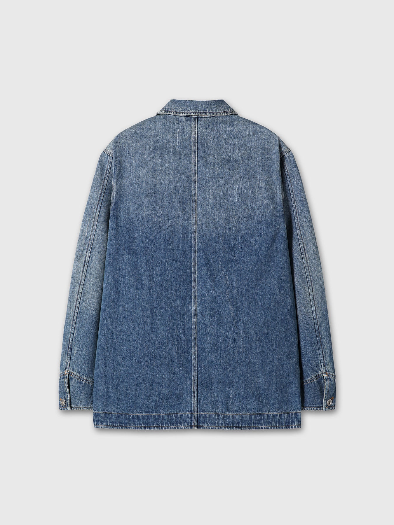 Tonywack - Garment Washed Denim Chore Jacket (Washed Blue) product image 12 | TRAB K-Fashion Australia