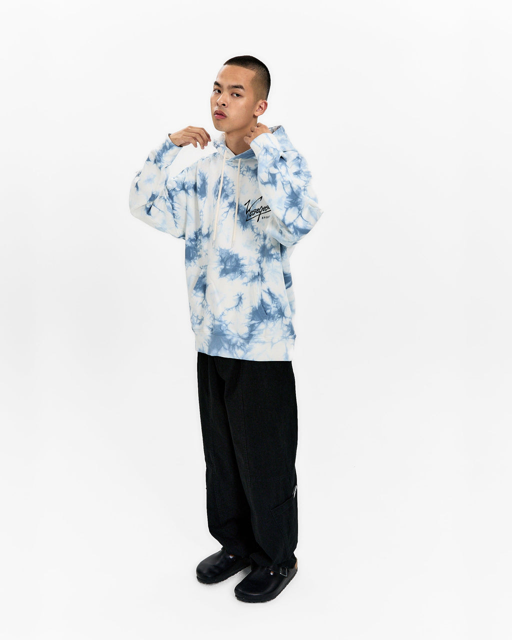 yeseyesee - Y.E.S Dyed Hoodie (Off White) product image 8 | TRAB K-Fashion Australia