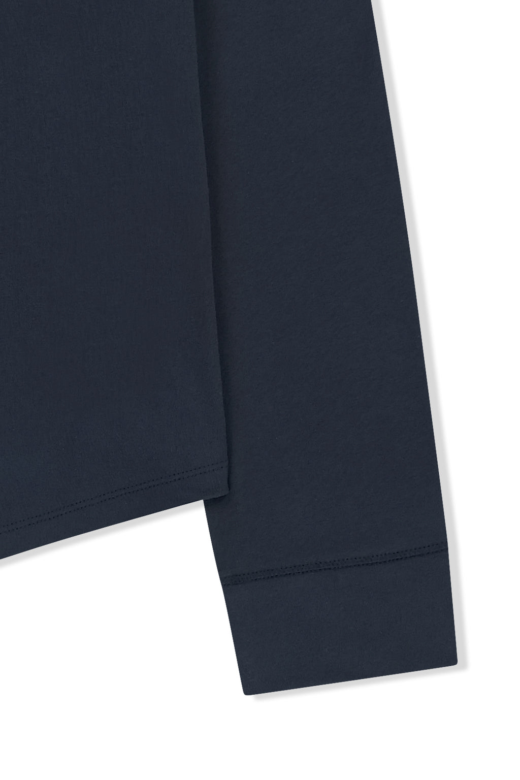 Matin Kim - Asymmetric Button Closure Top (Navy) product image 4 | TRAB K-Fashion Australia