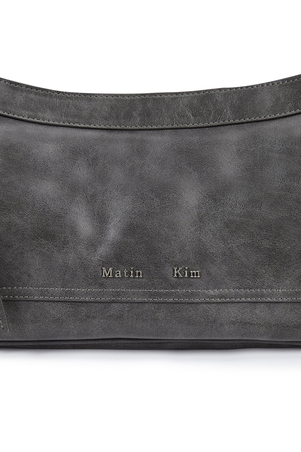 Matin Kim - Rivet Point Quad Shoulder Bag (Charcoal) product image 4 | TRAB K-Fashion Australia