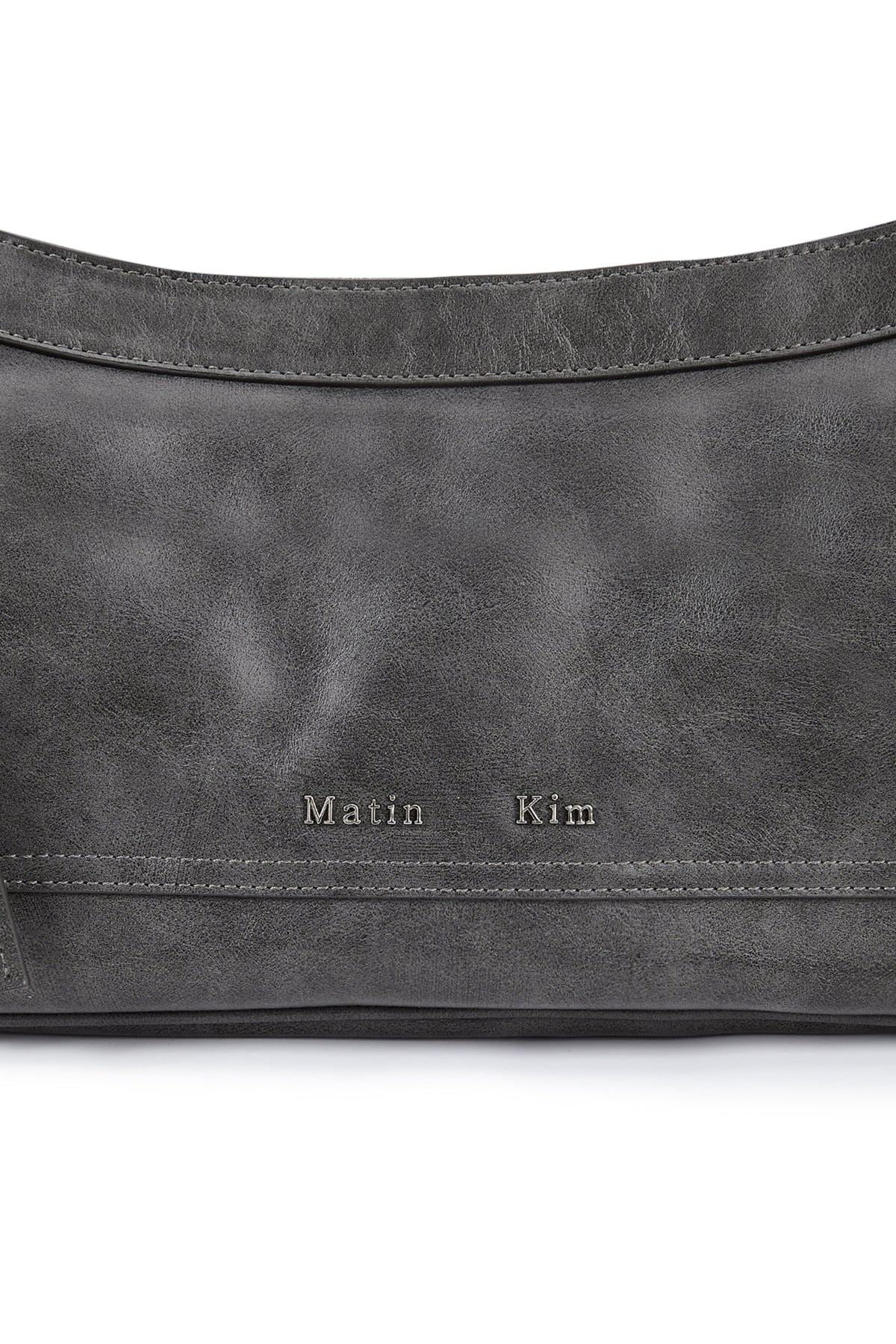Matin Kim - Rivet Point Quad Shoulder Bag (Charcoal) product image 4 | TRAB K-Fashion Australia