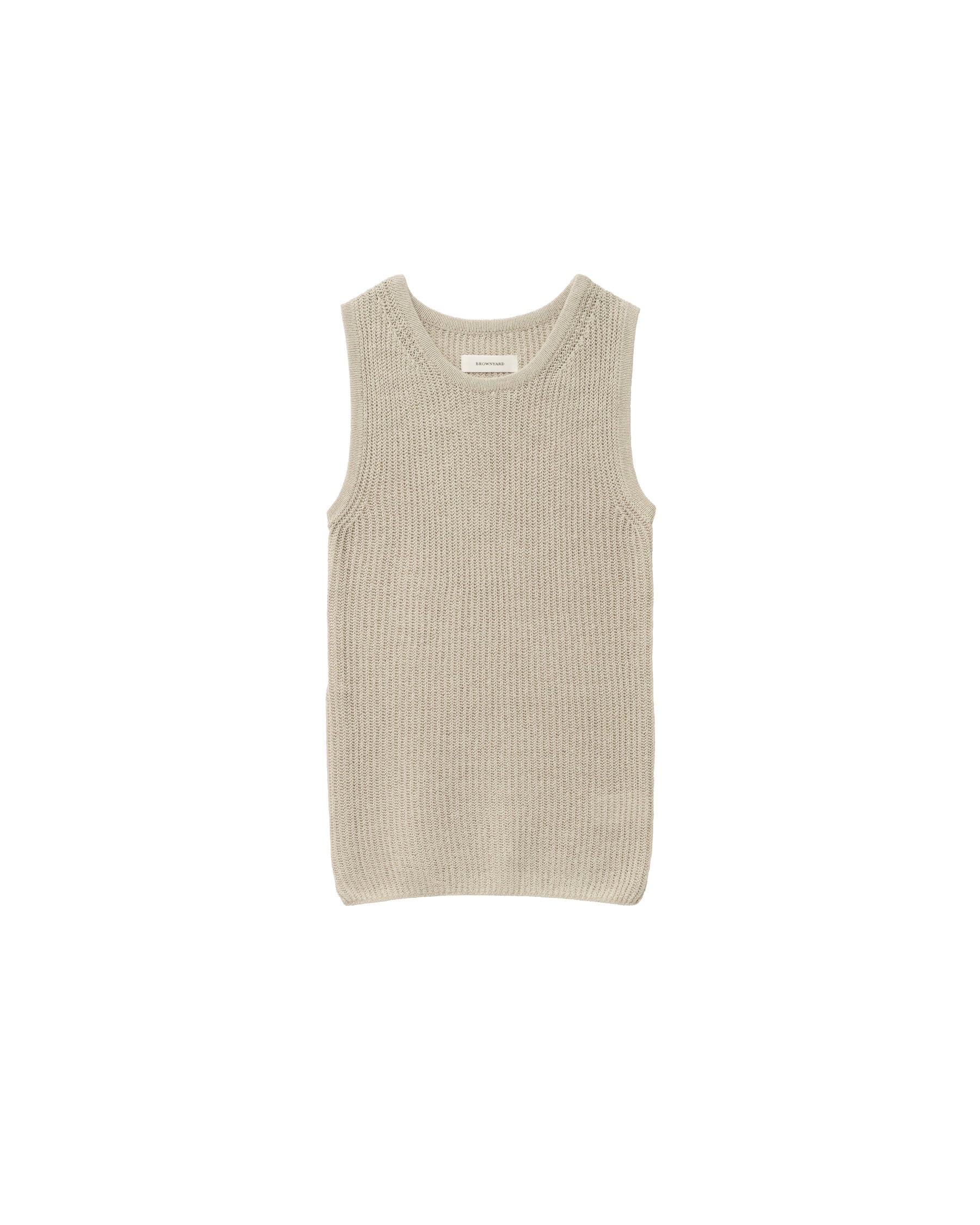 Brownyard - Slip Sleeveless Knit (Beige) product image 4 | TRAB K-Fashion Australia