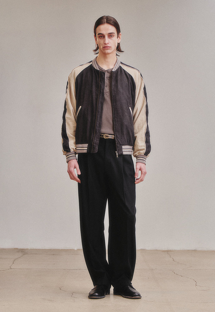 Art if acts - Vintage Souvenir Jacket (Black/Mud) product image 3 | TRAB K-Fashion Australia