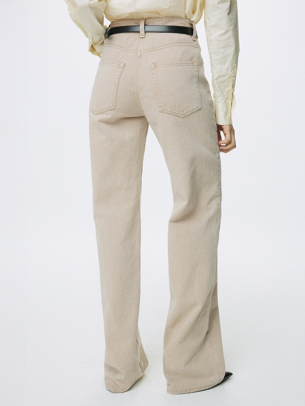 Tonywack - Washed Cotton Straight Pants (Washed Beige) product image 7 | TRAB K-Fashion Australia