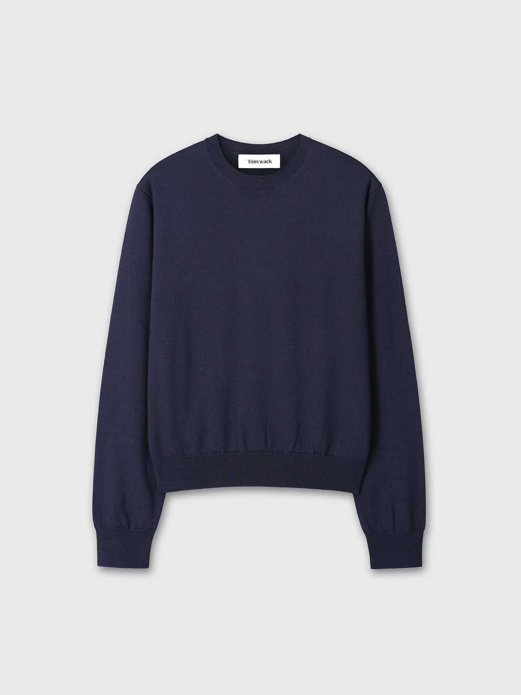 Tonywack - Spring Wool Crew Neck Knit (Dark Navy) product image 9 | TRAB K-Fashion Australia