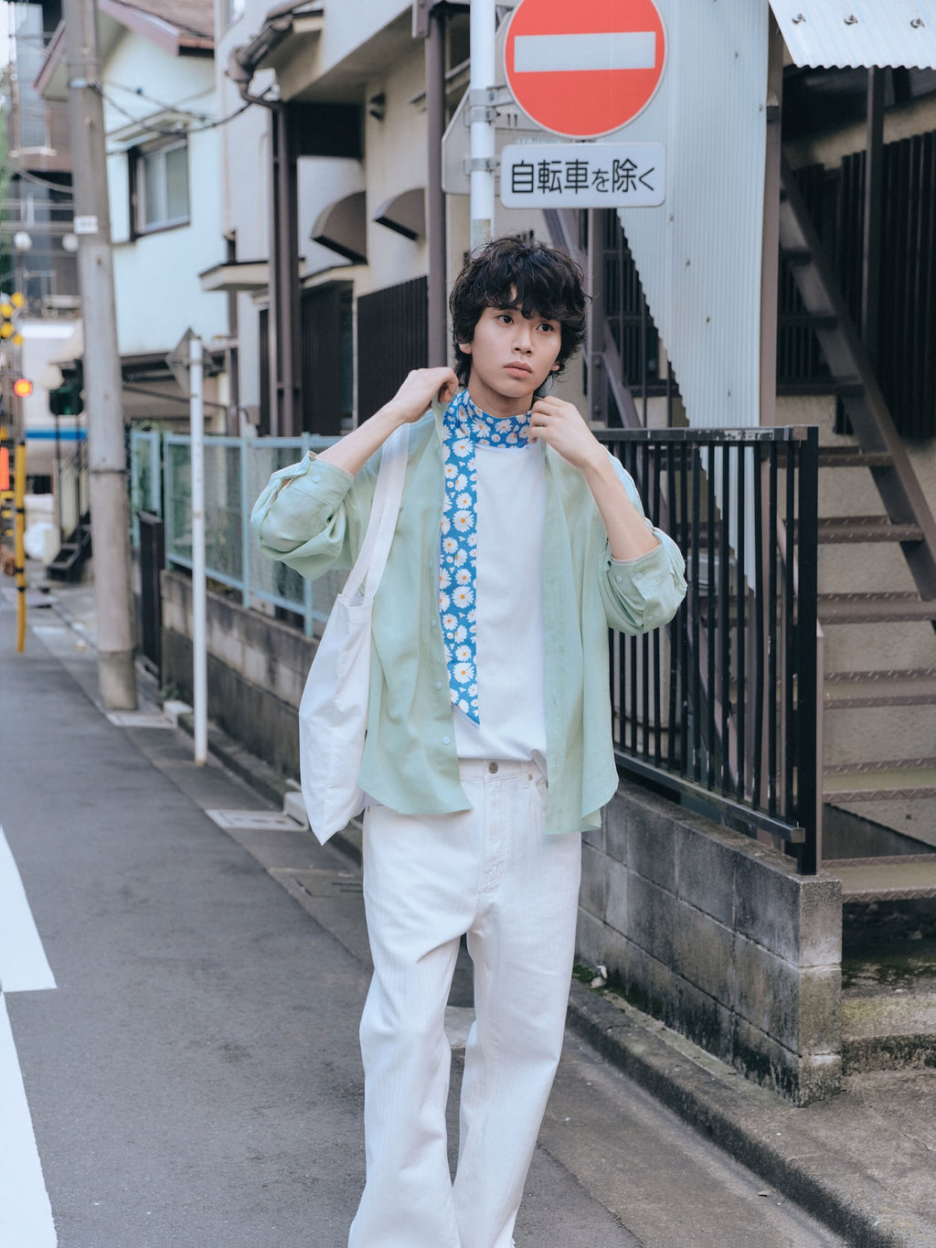 Stu - Linen Shirt (Mint) product image 4 | TRAB K-Fashion Australia