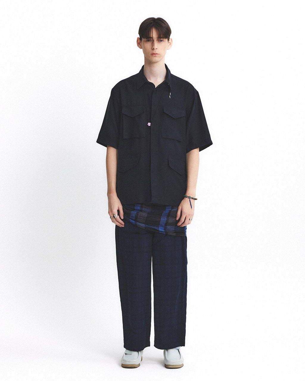 Eastlogue - M-65 Half Shirts (Black) product image 1 | TRAB K-Fashion Australia