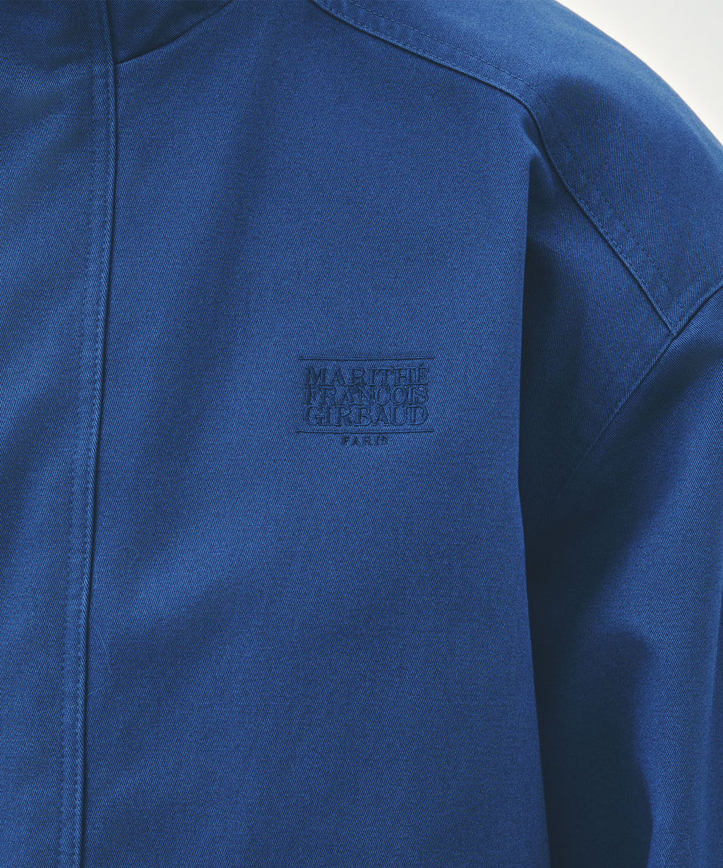 Marithe & Francois Girbaud - Basic Harrington Jacket (Blue) product image 4 | TRAB K-Fashion Australia