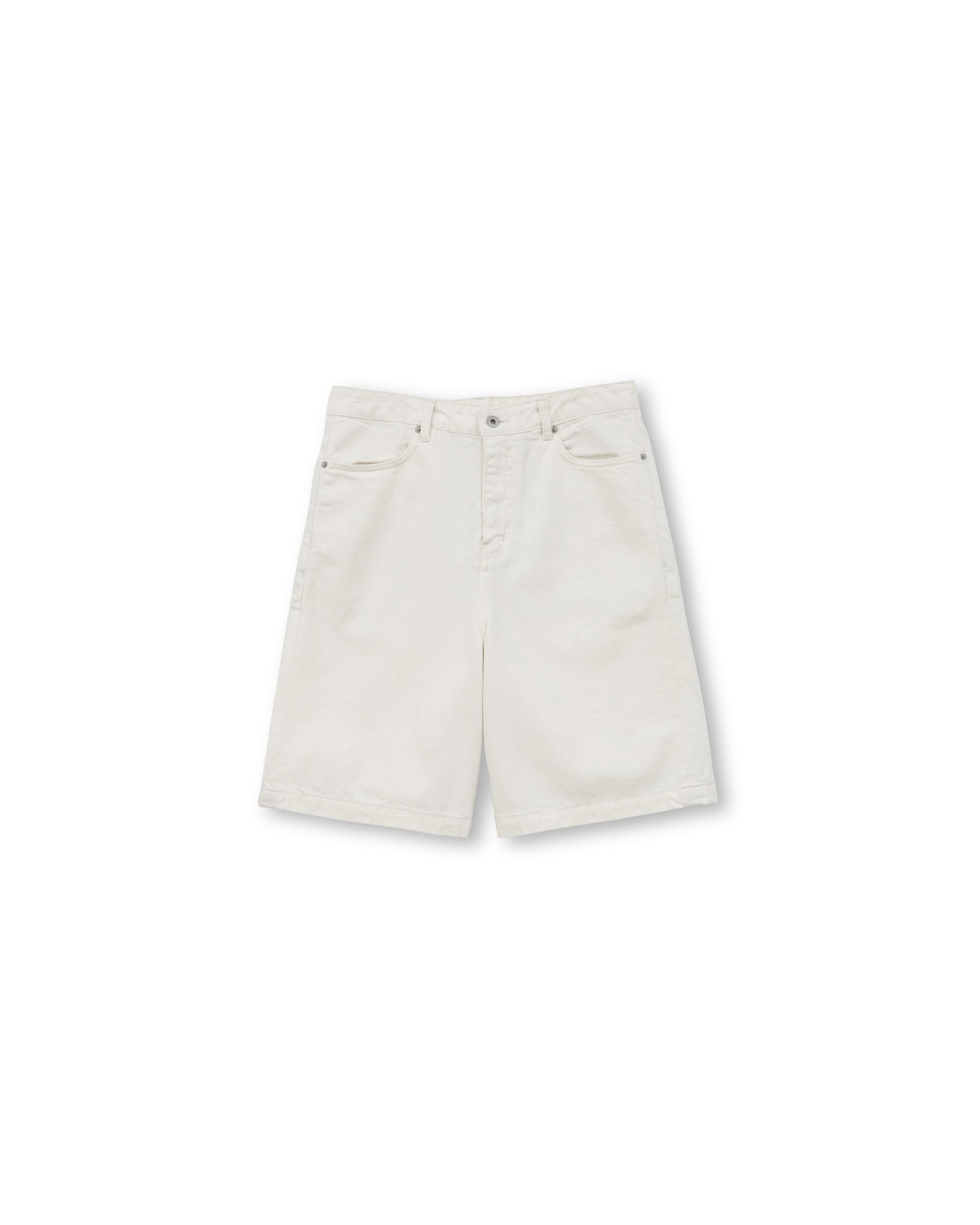 Brownyard - Denim Shorts (Ecru) product image 3 | TRAB K-Fashion Australia