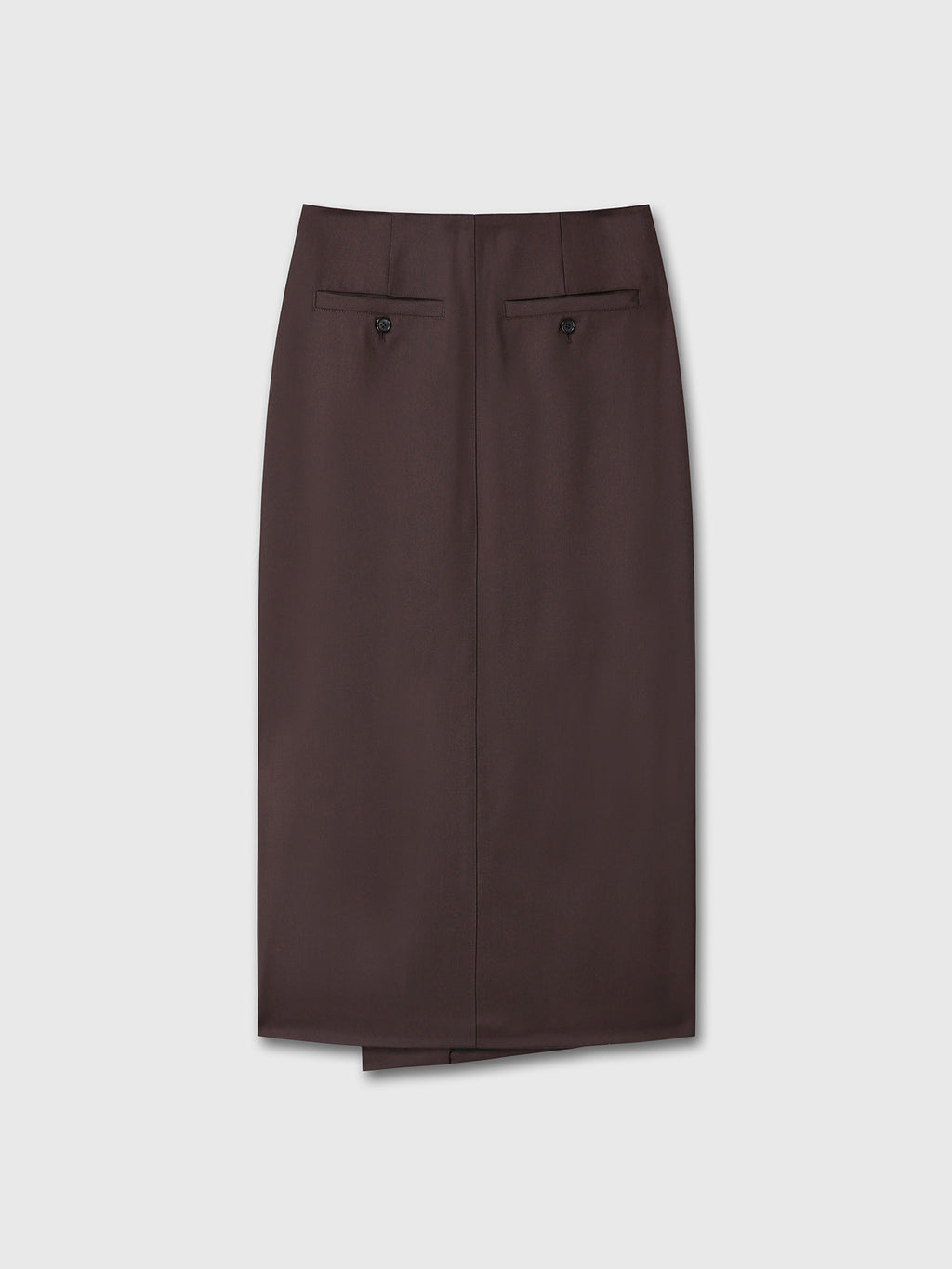 Tonywack - Wool Wrap Midi-Skirt (Ebony) product image 9 | TRAB K-Fashion Australia