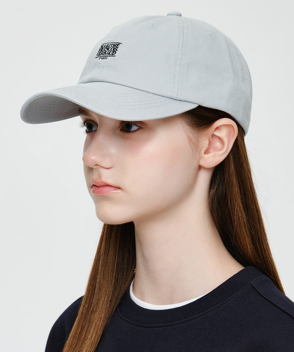 Marithe & Francois Girbaud - Micro Classic Logo Cap (Light Gray) product image 6 | TRAB K-Fashion Australia