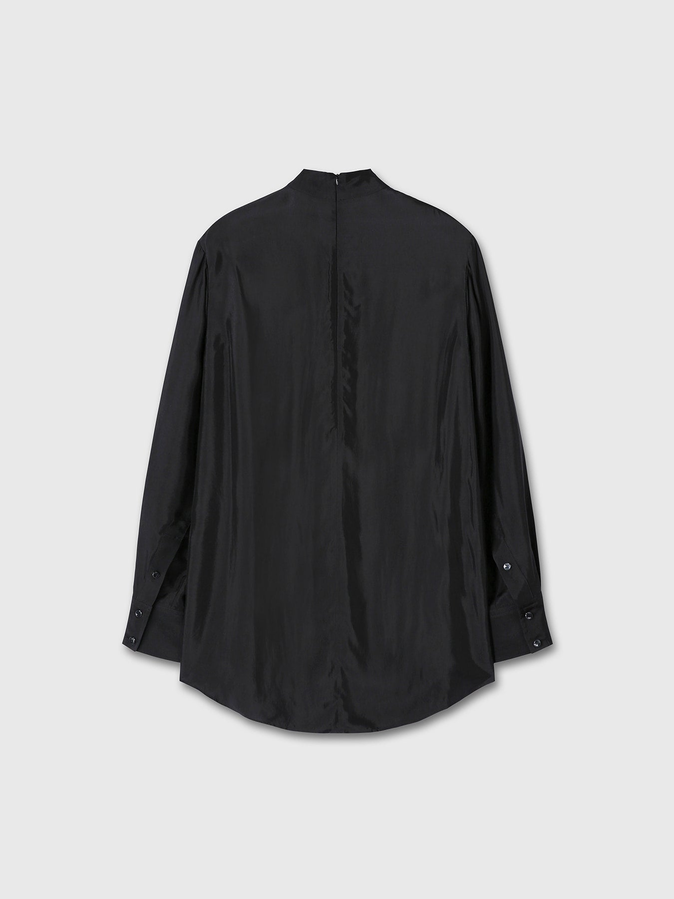 Tonywack - Liquid Oversized High Neck Top (Black) product image 9 | TRAB K-Fashion Australia