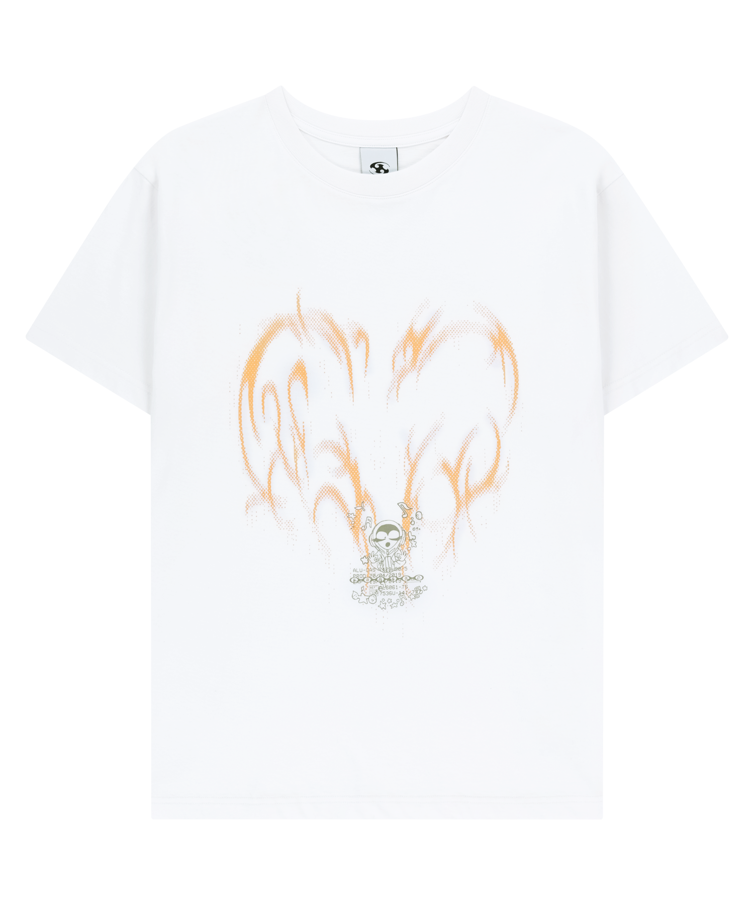 San San Gear - Pulse Of Rebirth T-Shirt (White) product image 1 | TRAB K-Fashion Australia