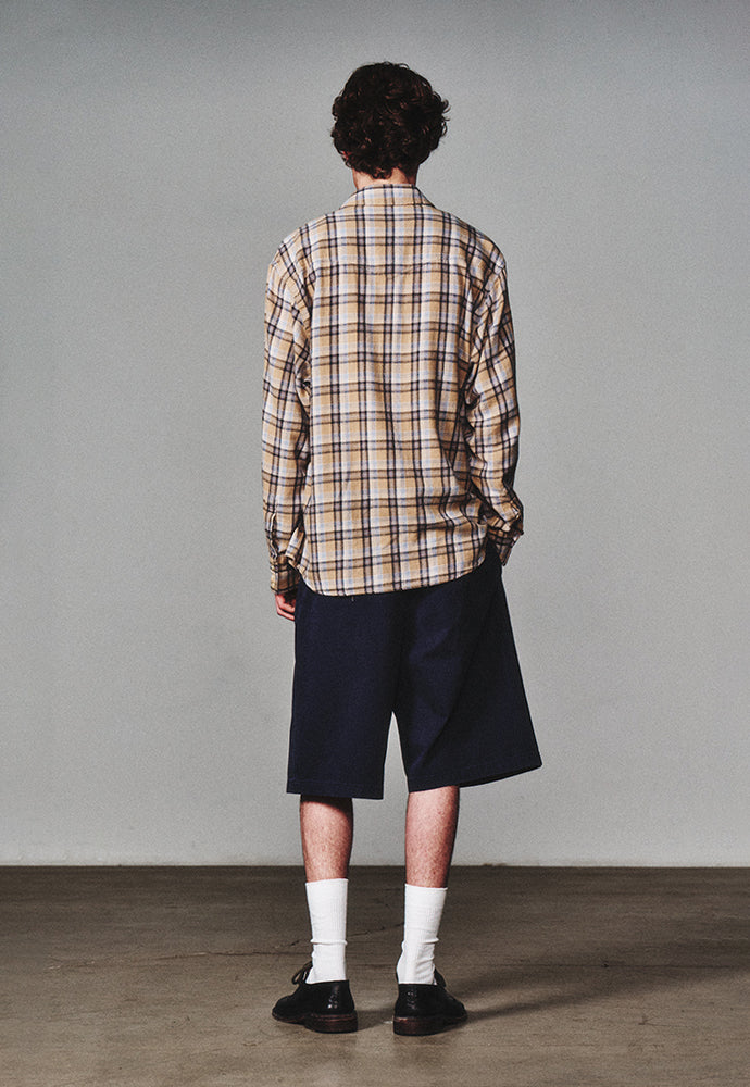 Art if acts - Washed Bermuda Shorts (Vintage Navy) product image 3 | TRAB K-Fashion Australia