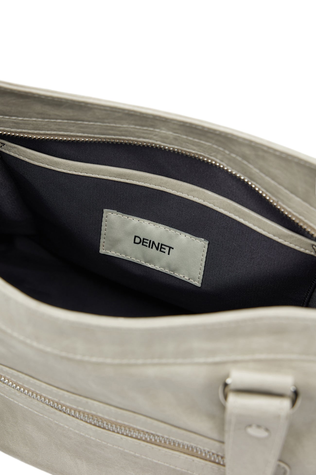 Deinet - Stud Pocket Big Bag (Ash Beige) product image 7 | TRAB K-Fashion Australia