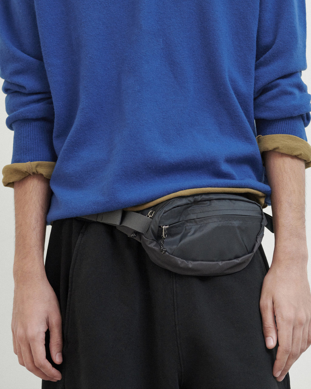 Brownyard - Extra Super Fine V Neck Knit (Blue) product image 5 | TRAB K-Fashion Australia