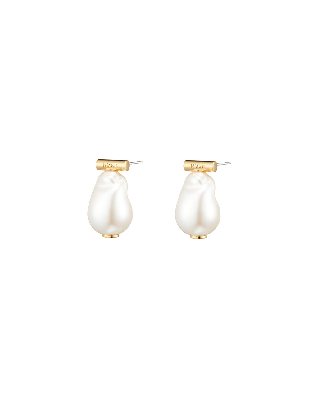 Numbering - Baroque Pearl Statement Earrings #6130 product image 8 | TRAB K-Fashion Australia