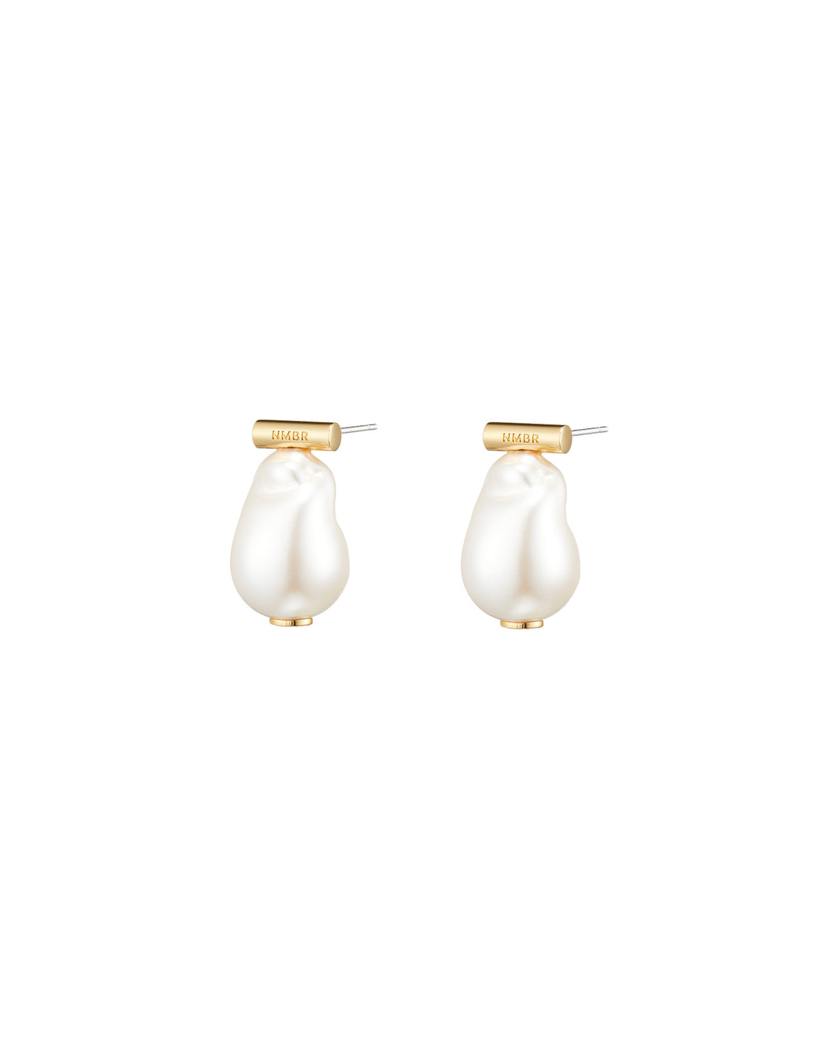Numbering - Baroque Pearl Statement Earrings #6130 product image 8 | TRAB K-Fashion Australia