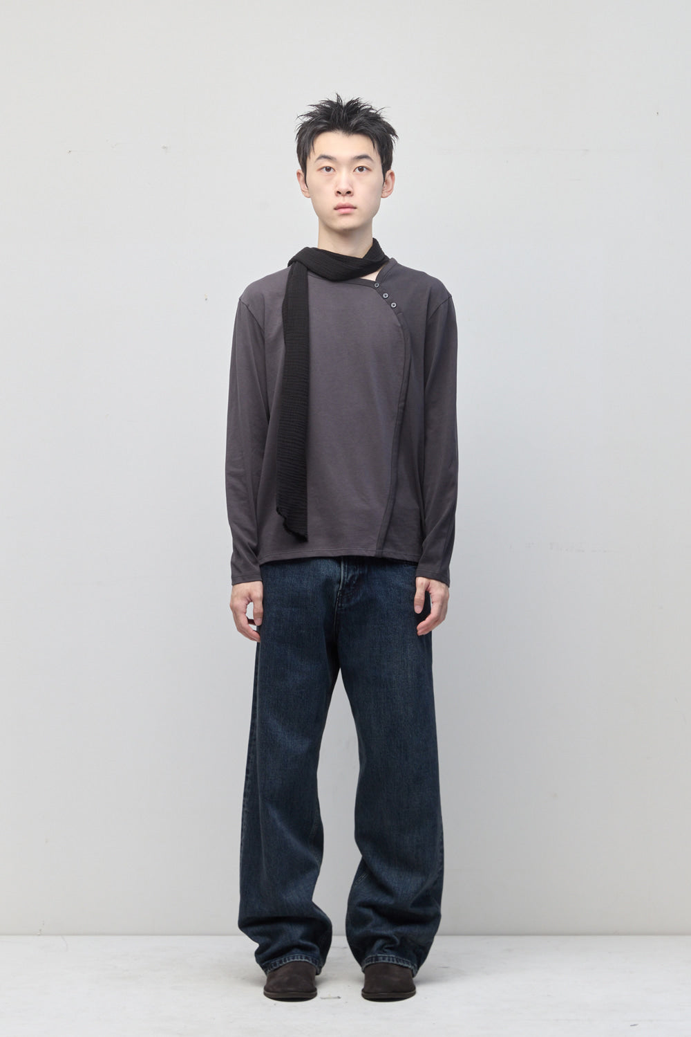 Hatchingroom - Regular Selvedge Jeans (Dark Blue) product image 10 | TRAB K-Fashion Australia