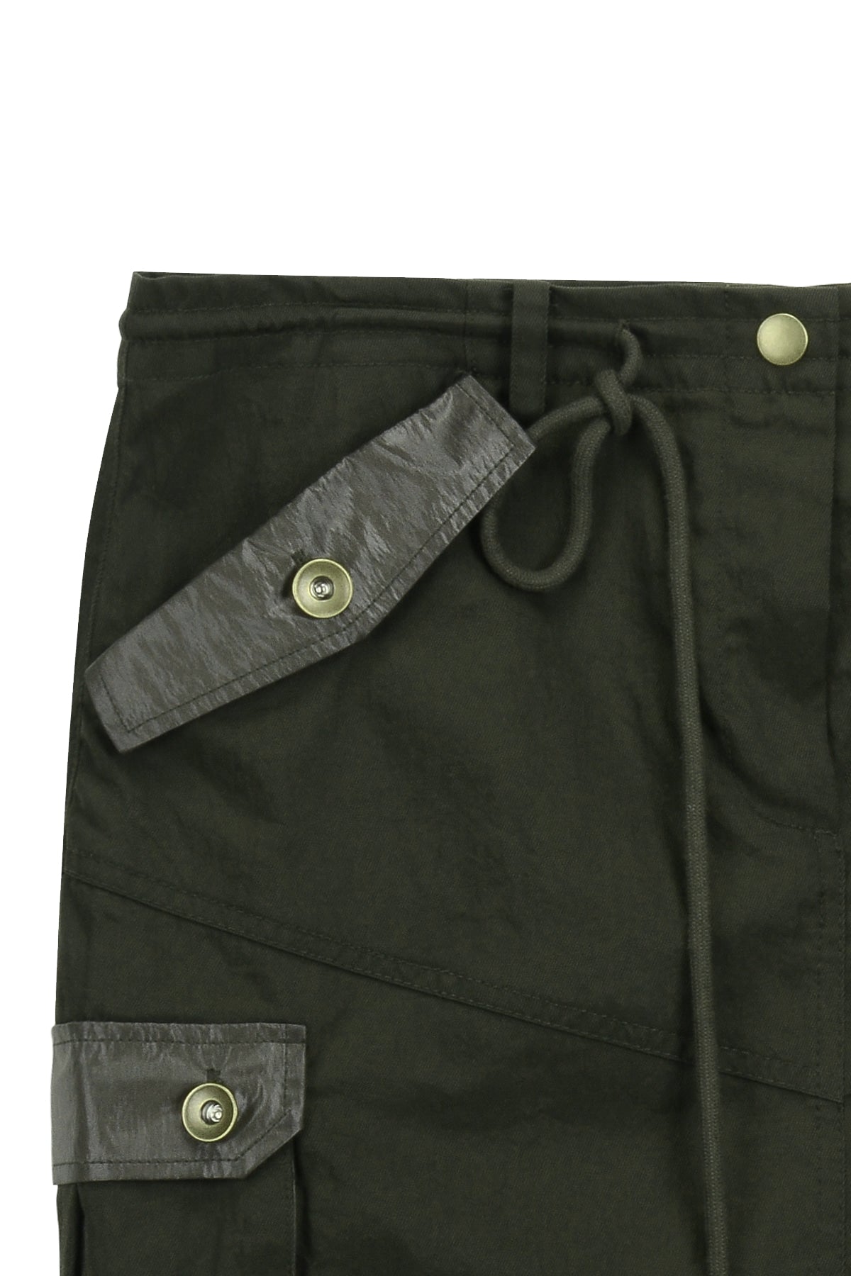 Matin Kim - Cargo Mini Skirt (Khaki) product image 3 | TRAB K-Fashion Australia