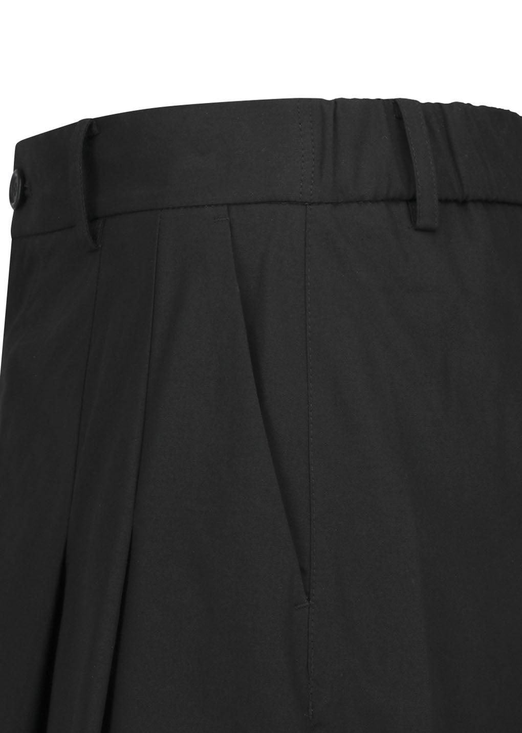 Amomento - Wide Bermuda Pants (Black) product image 6 | TRAB K-Fashion Australia