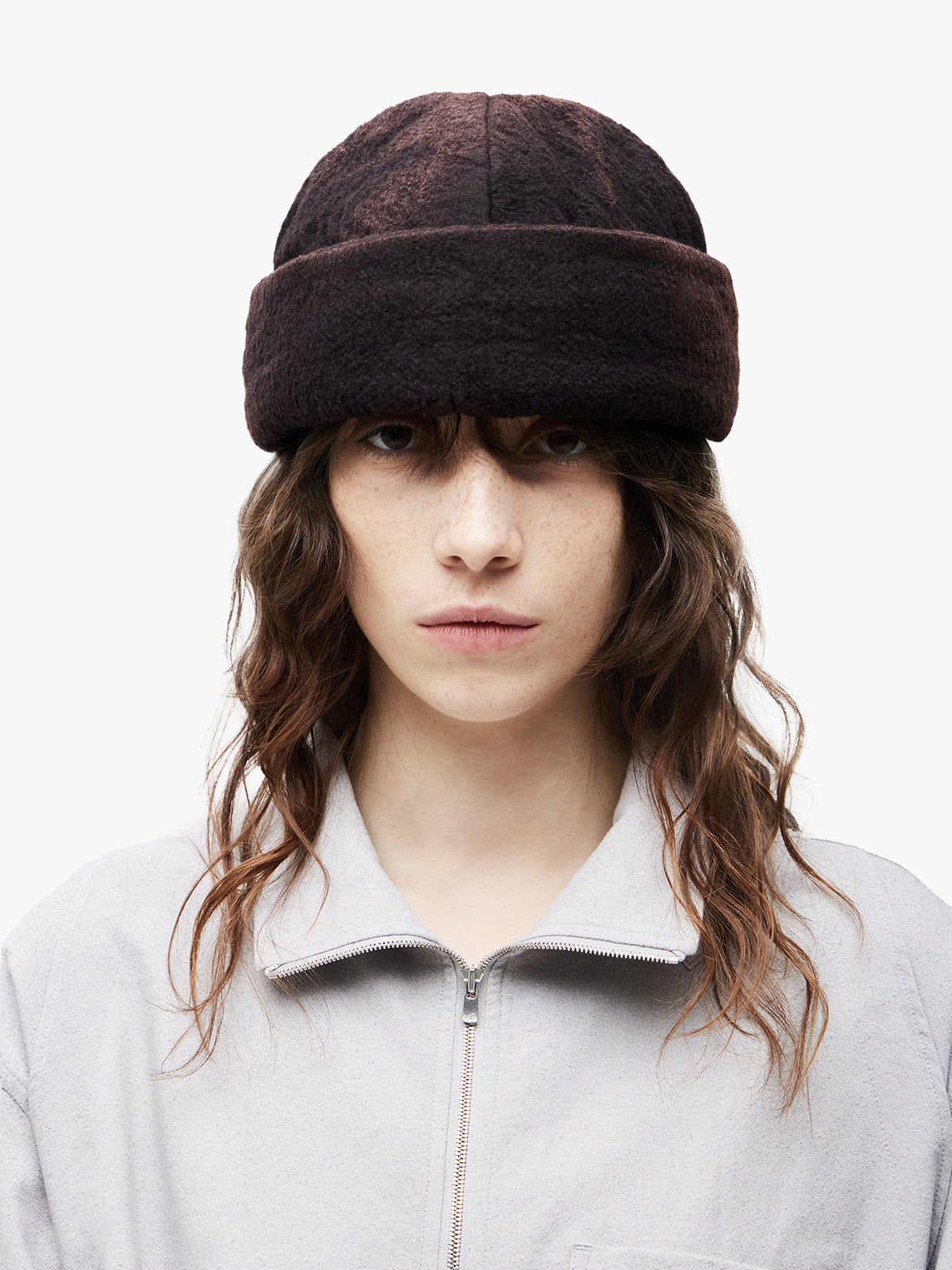 Jiyong Kim - Sun-Bleached Padded Hat (Black) product image 4 | TRAB K-Fashion Australia