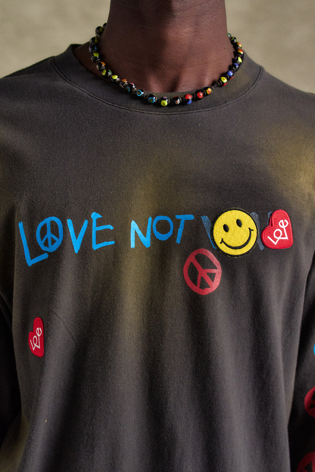 Andersson Bell - Unisex Love L/s T-Shirts (Characoal) product image 5 | TRAB K-Fashion Australia