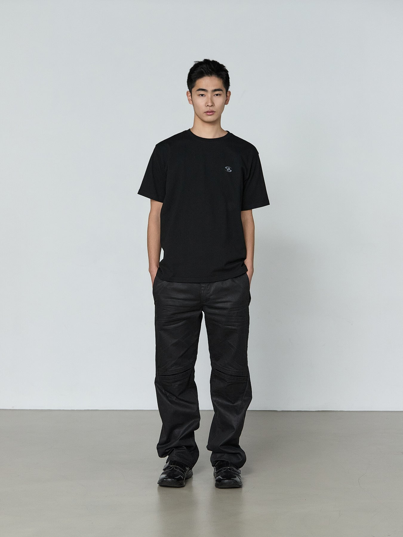 San San Gear - Logo T-Shirt (Black) product image 2 | TRAB K-Fashion Australia