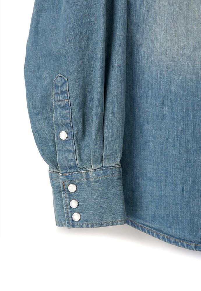 Art if acts - Western Denim Shirt_Japanese Fabric (Vintage Indigo) product image 13 | TRAB K-Fashion Australia