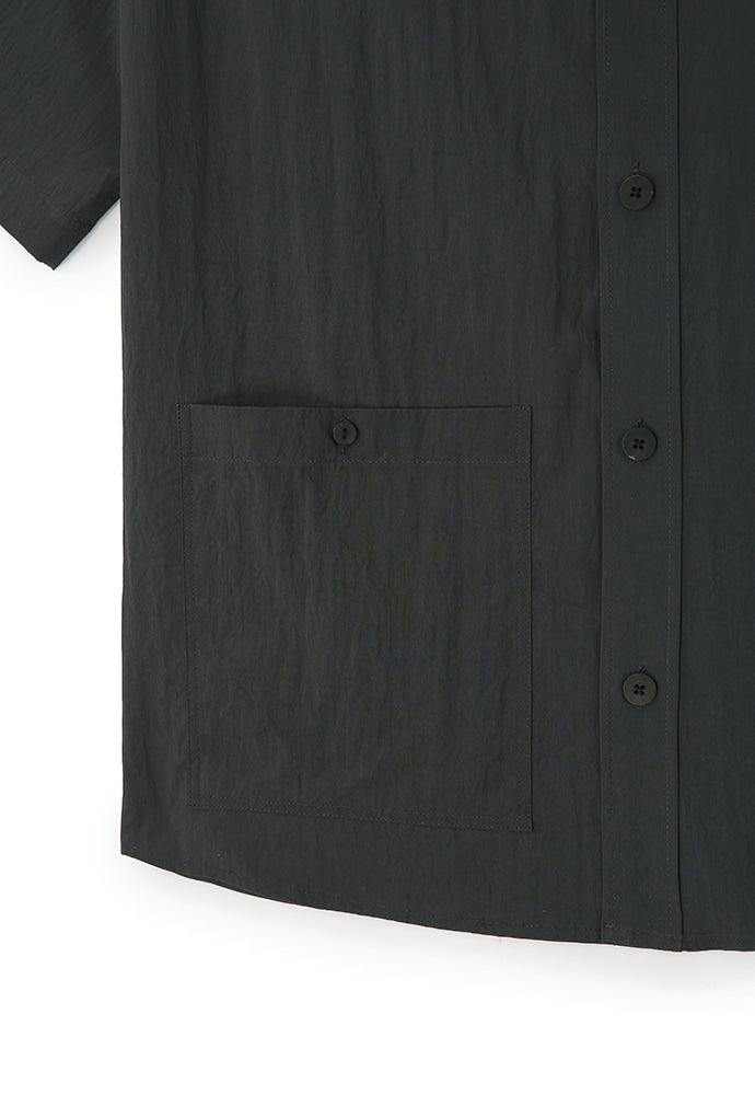 Art if acts - Two Pocket Half Shirt (Charcoal) product image 11 | TRAB K-Fashion Australia