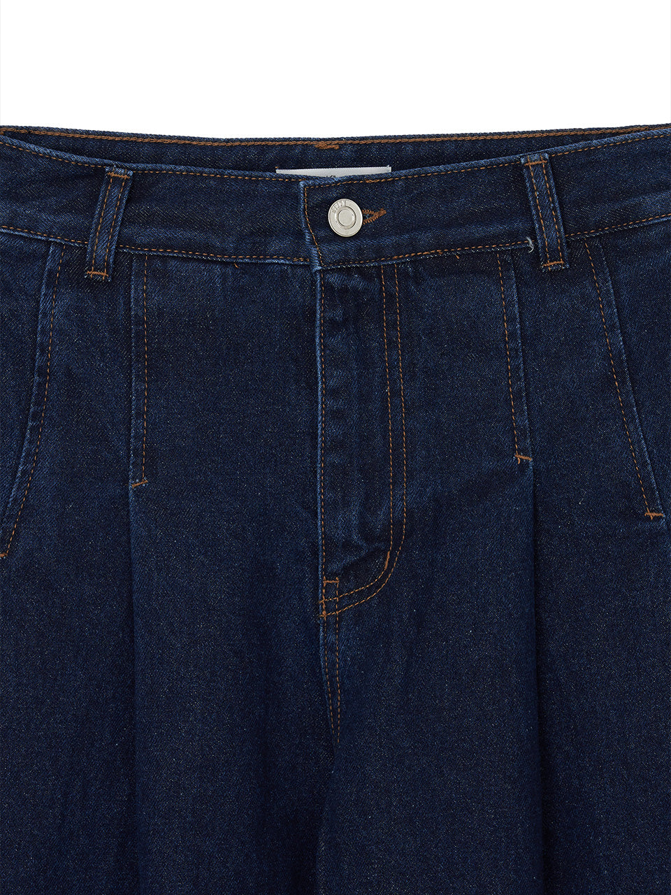 Kijun - Curved Seam Wide Jeans Indigo product image 8 | TRAB K-Fashion Australia