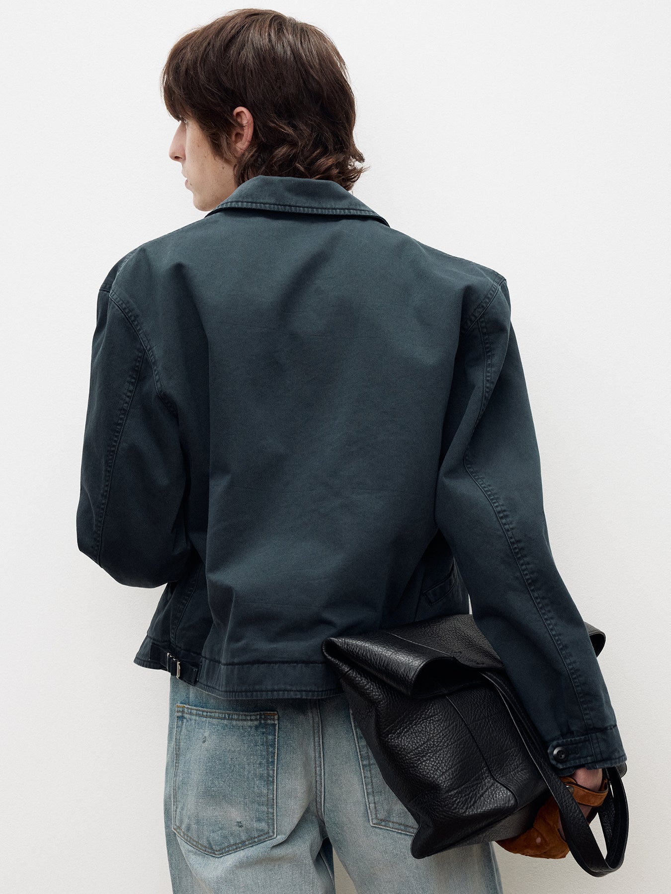 Tonywack - Garment-Dyed Cotton Deck Jacket (Faded Navy) product image 6 | TRAB K-Fashion Australia
