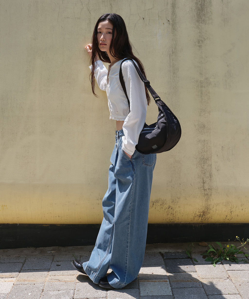 Marithe & Francois Girbaud - Marithe X Lesportsac Everyday Hobo (Black) product image 3 | TRAB K-Fashion Australia