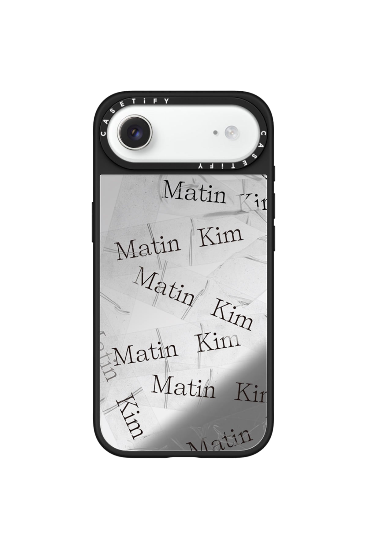 Matin Kim - Matin Kim X Casetify Tape Case (Silver) product image 5 | TRAB K-Fashion Australia
