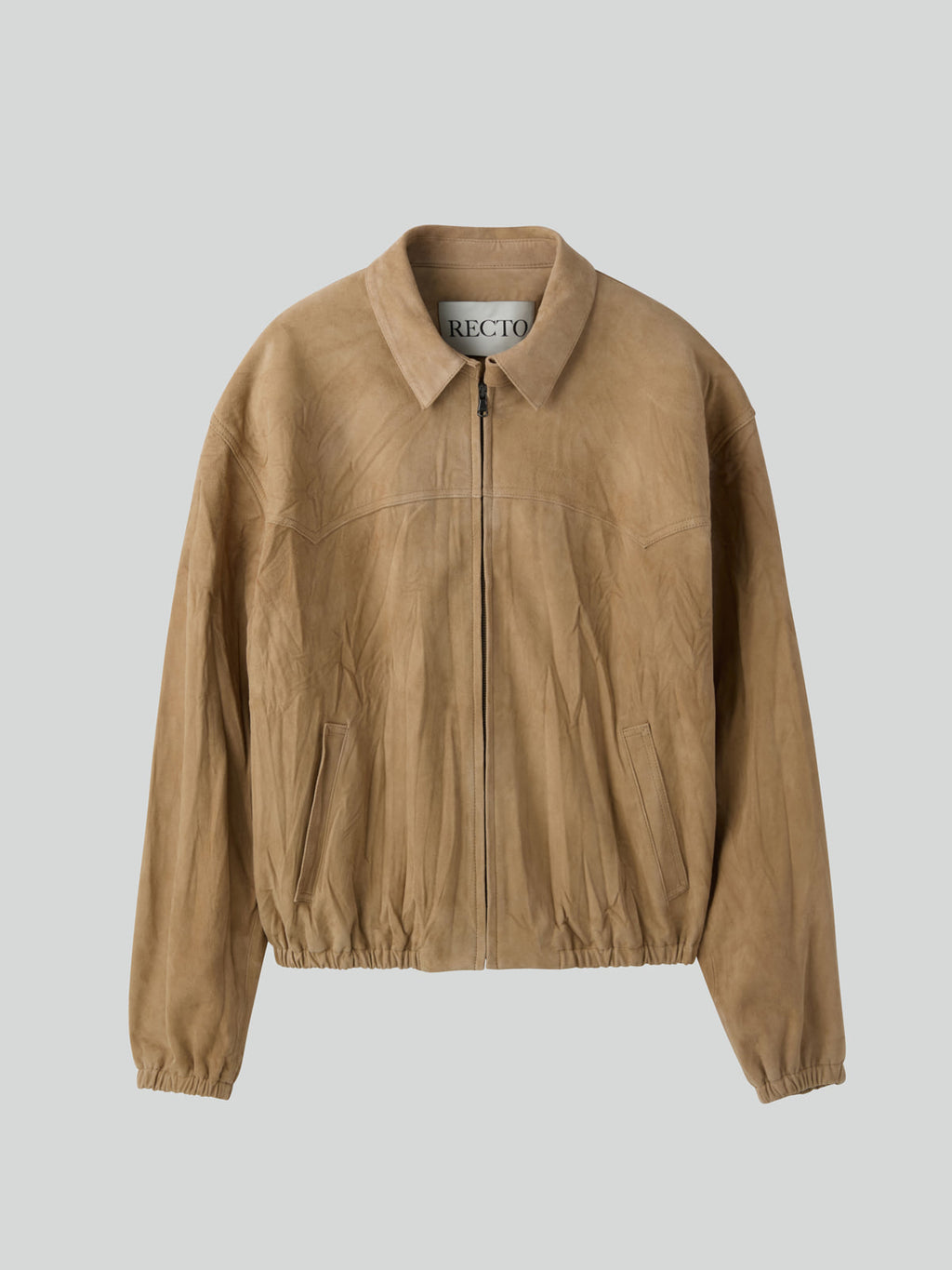 Recto - Suede Harrington Jumper (Desert) product image 5 | TRAB K-Fashion Australia