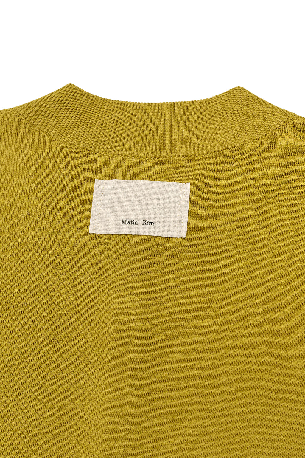 Matin Kim - Pocket Point Half Cardigan (Olive) product image 5 | TRAB K-Fashion Australia