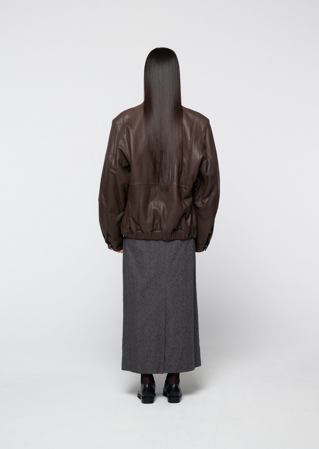Amomento - Lambskin leather blouson (Brown) product image 19 | TRAB K-Fashion Australia